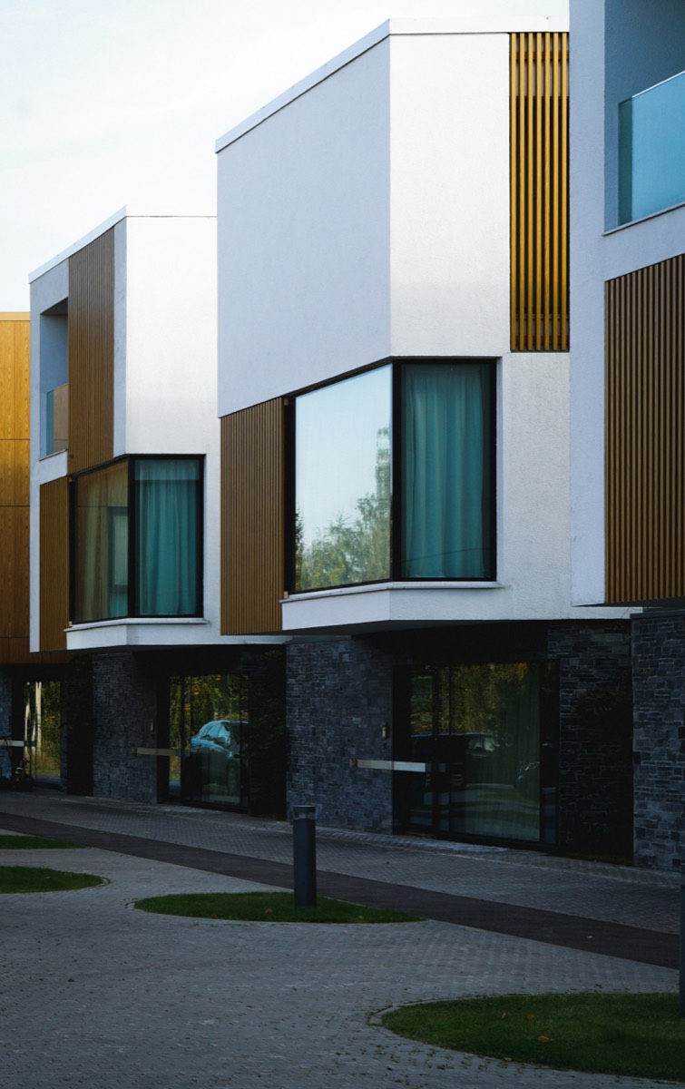 Residential compound and shared grounds